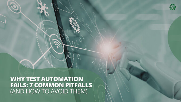 Enterprise test automation pitfalls showing common reasons automation initiatives fail and how to avoid them